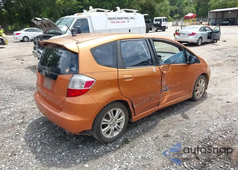 2009 Honda Fit Sport from USA, damaged, VIN JHMGE88619S016263